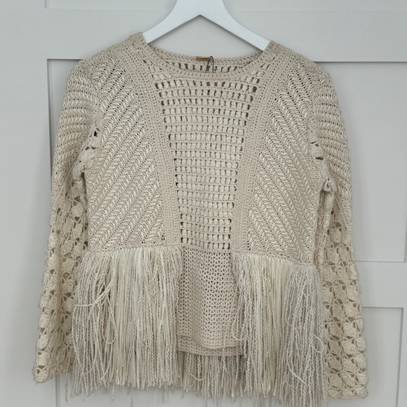 Adam Lippes Cable-Knit Sweater with Fringing NWT - Picture 3 of 6